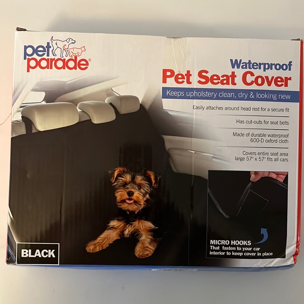 Pet seat cover